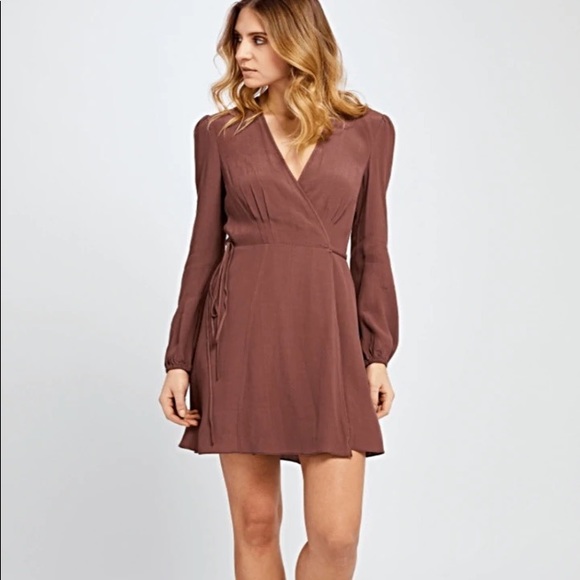 Gentle Fawn Dresses & Skirts - GENTLE FAWN Vancouver Kathleen Wrap Dress Purple